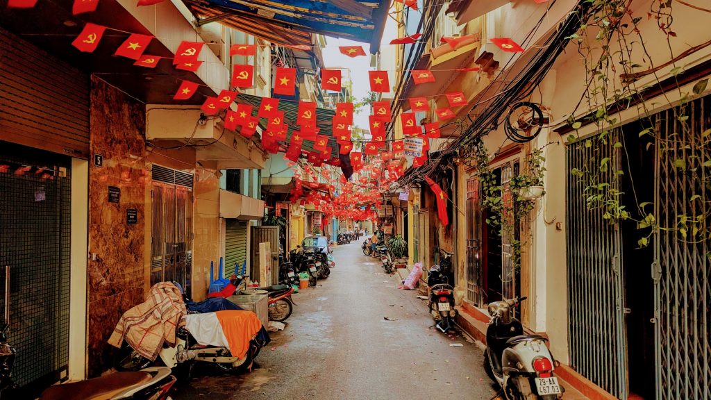 Small street of Hanoi